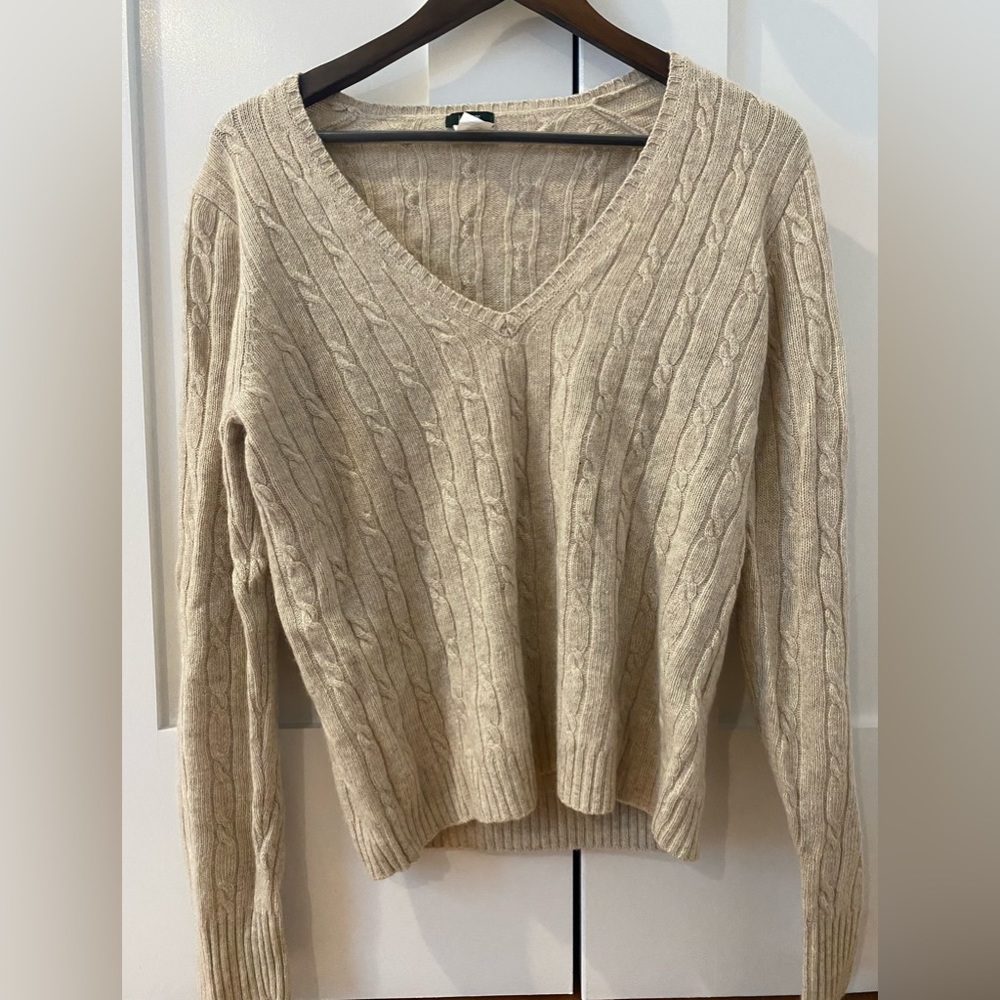 J. Crew Cream Sweater